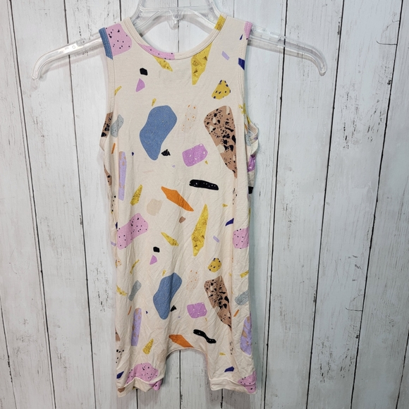 NWOT Velveteen By Bunny Knots Children's Abstract Print Romper Size 5/6 Year Old - Picture 7 of 7